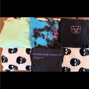 Jeffree Star Cosmetics Lot of Hoodies